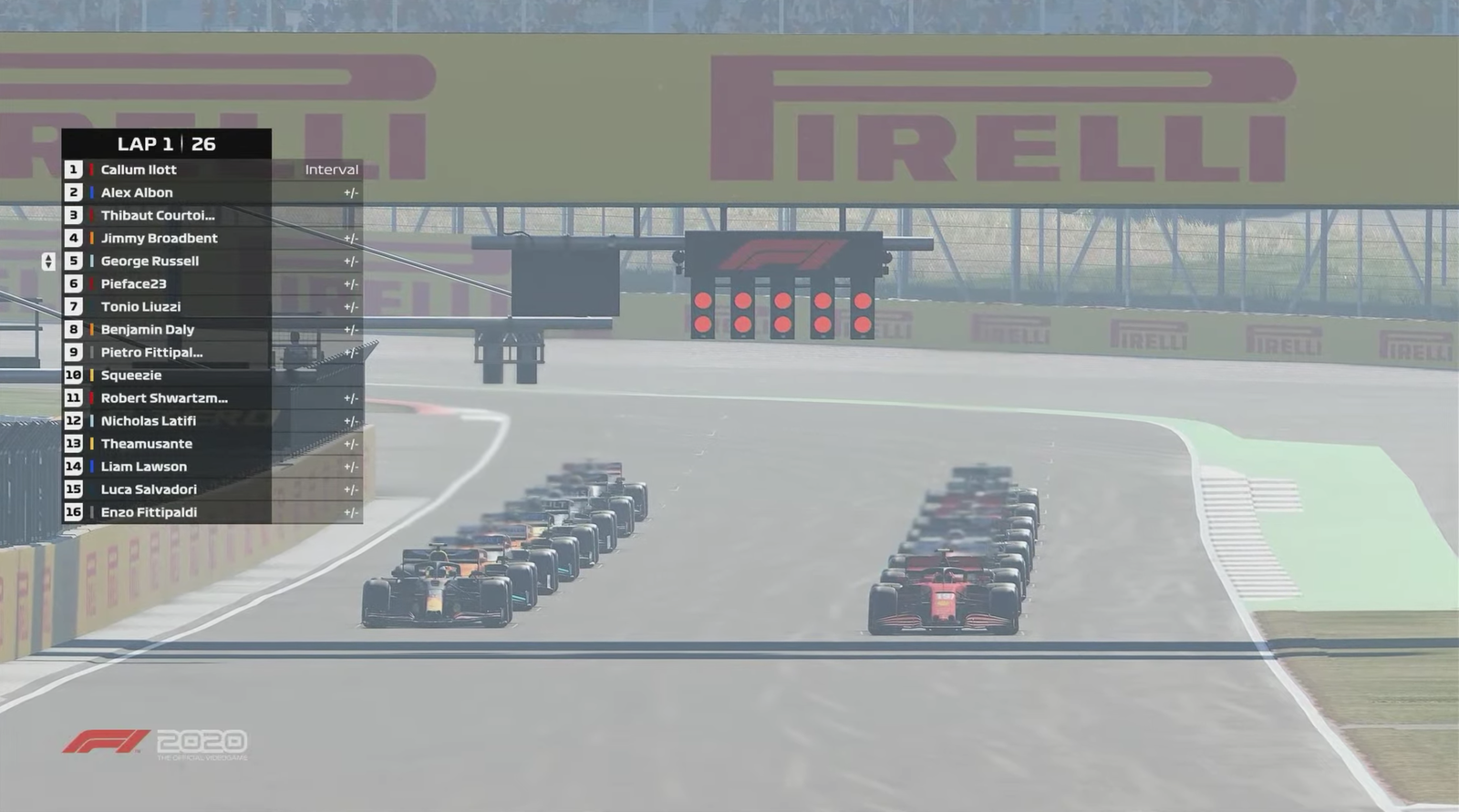 Esports F1 Virtual British Grand Prix: Seperti yang terjadi